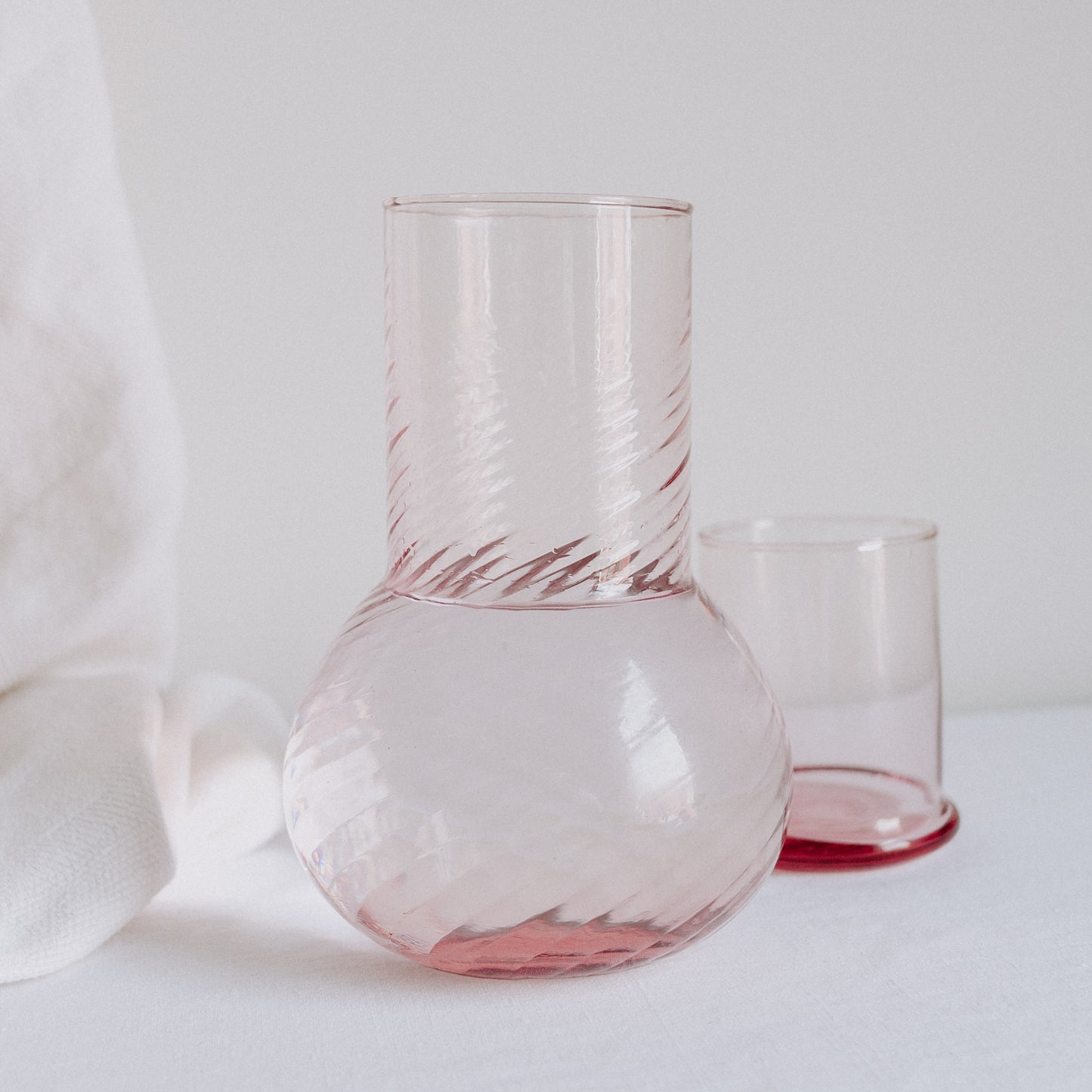 Vintage Bedside Water Carafe Set