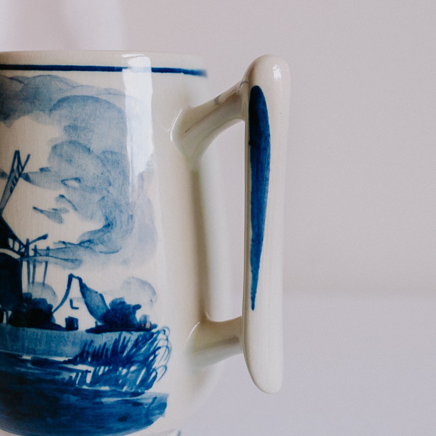 Dutch Delftware Beer Mug