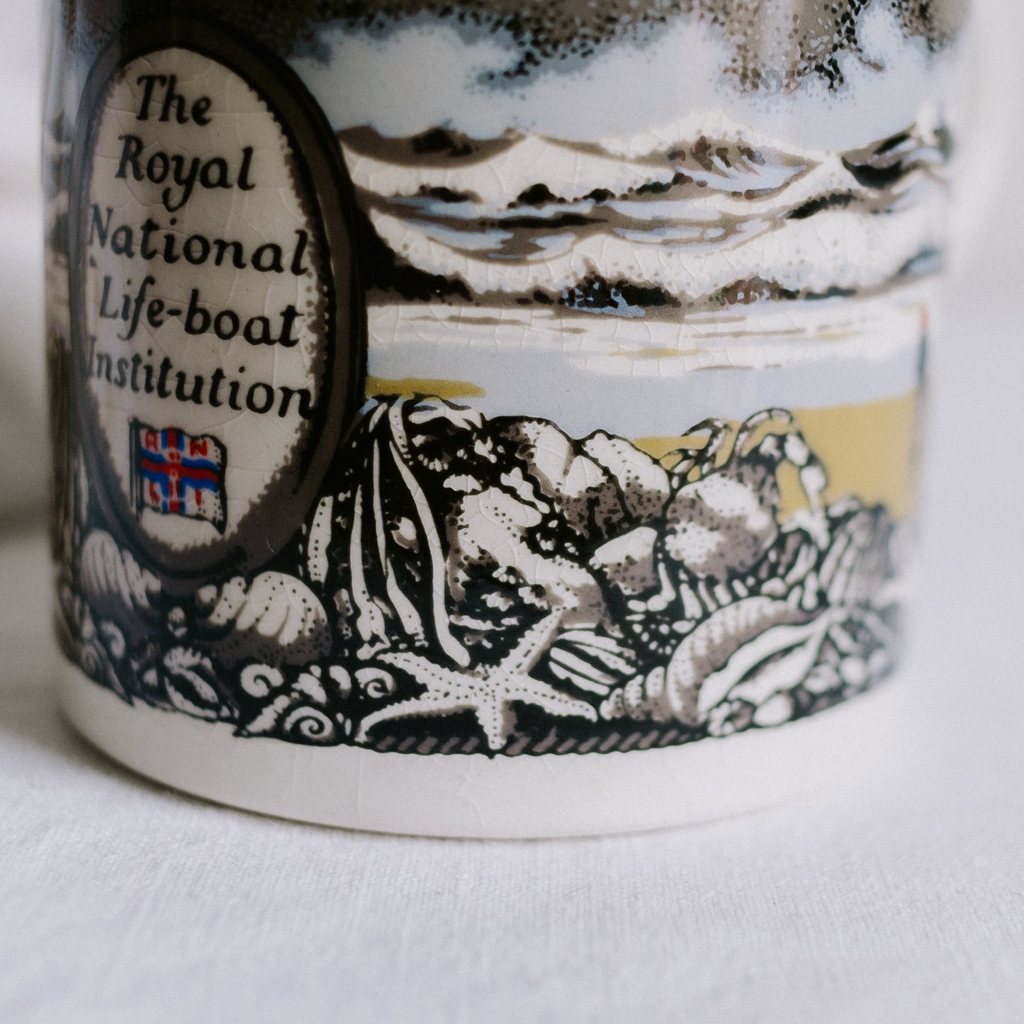 RNLI "Winter" Boncath Pottery Mug